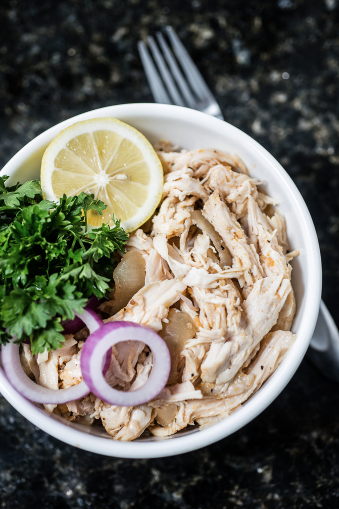 Basic Slow Cooker Shredded Chicken from Everyday Good Thinking, the official blog of @hamiltonbeach