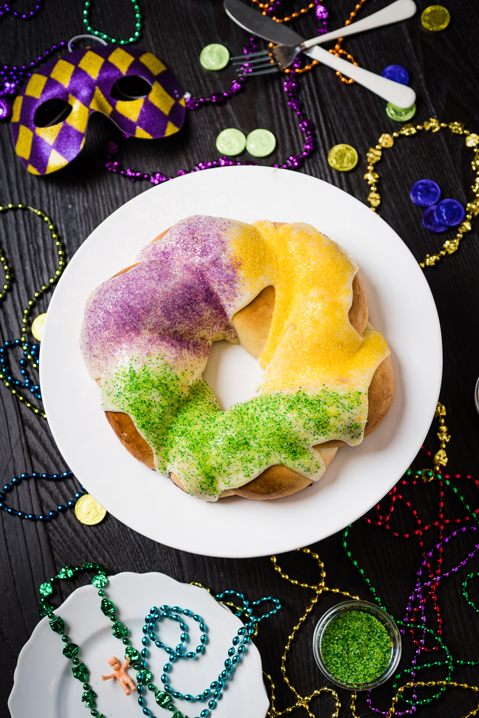 Mardi Gras King Cake from Everyday Good Thinking by @hamiltonbeach
