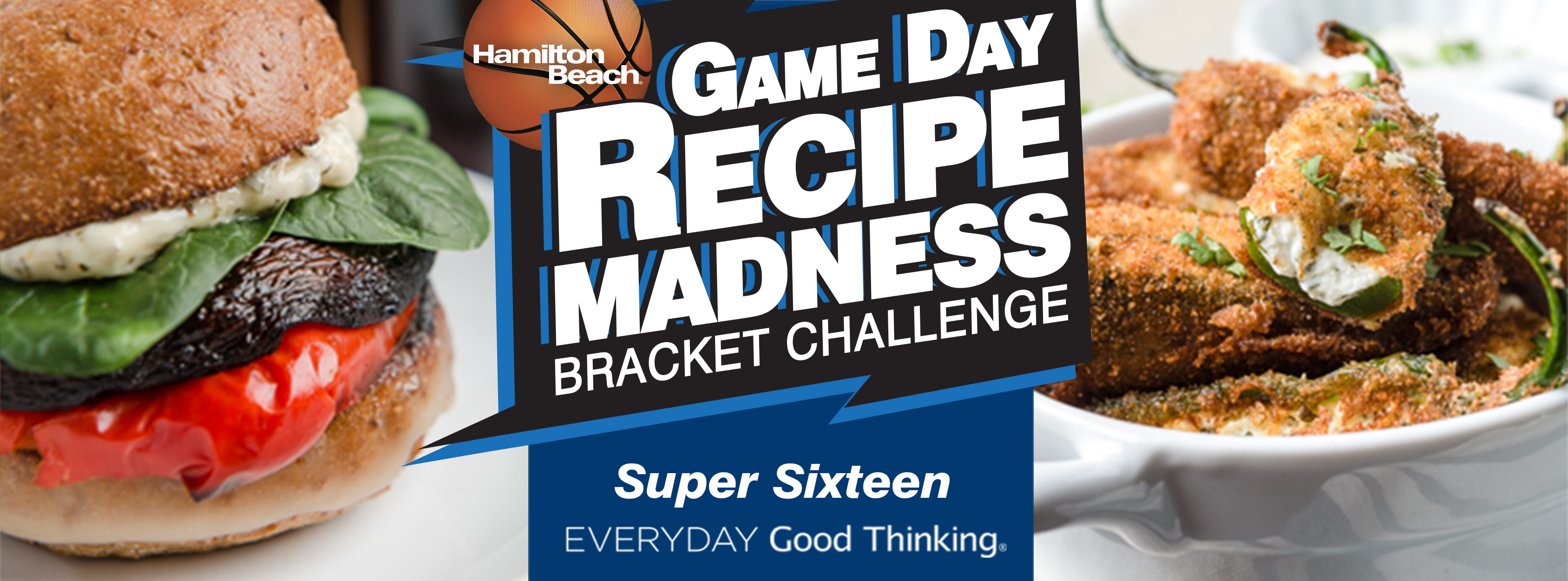 Play the Hamilton Beach Game Day Recipe Madness Bracket Challenge and vote for your favorite game day recipes. What recipes will make it to the championship round? #HBmadness