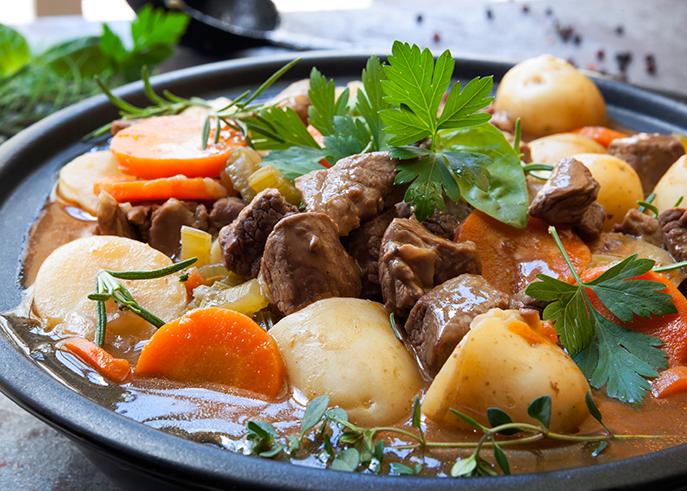 Slow Cooker Irish Beef Stew from Everyday Good Thinking by @hamiltonbeach